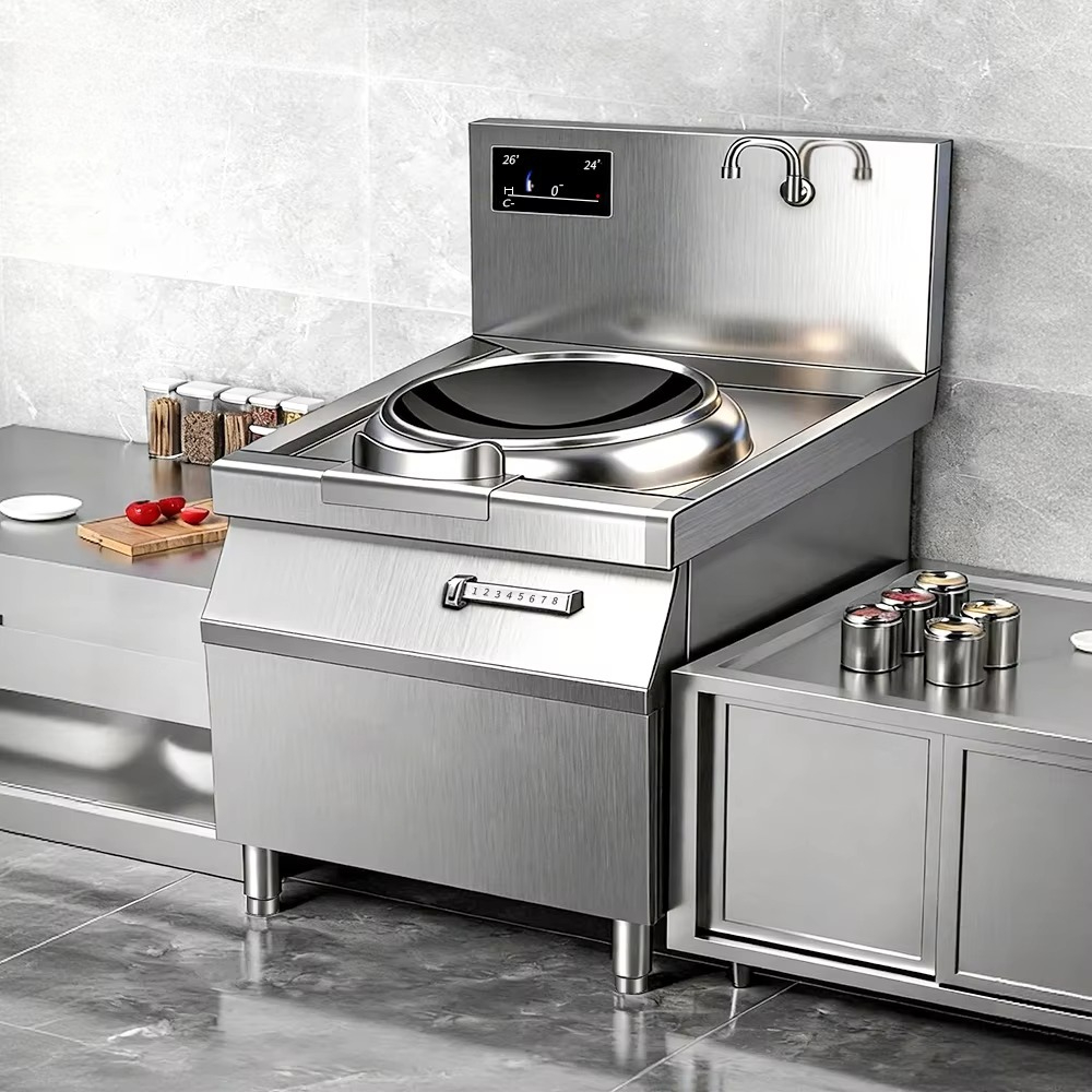 Commercial Kitchen Induction - High Power Induction Wok Cooker Commercial