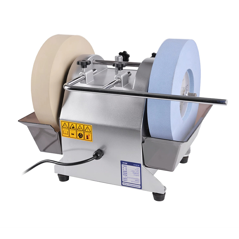 Commercial Kitchen Knife Sharpener - 10-inch Dual-Wheel Electric Knife Sharpener Compact