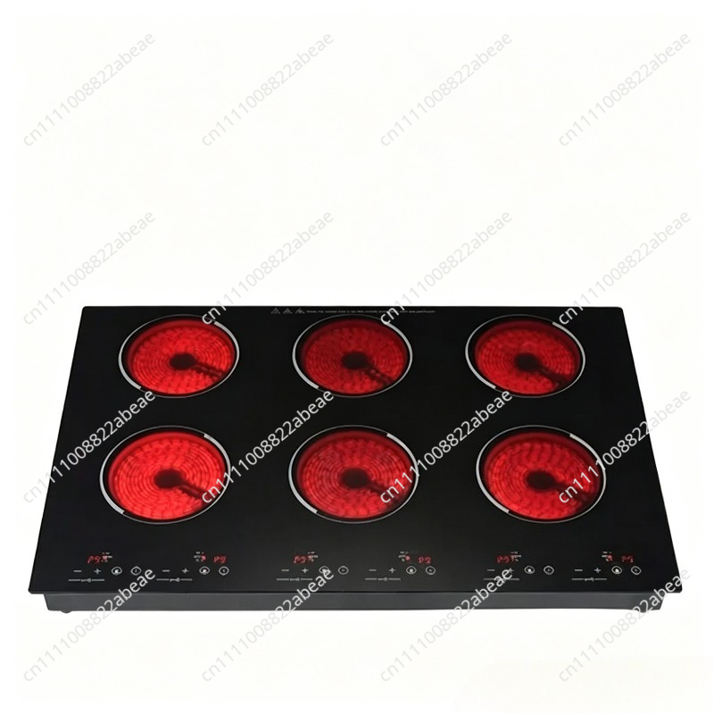 Commercial Kitchen Induction - Commercial Six-head Induction Cooker Kitchen Electric