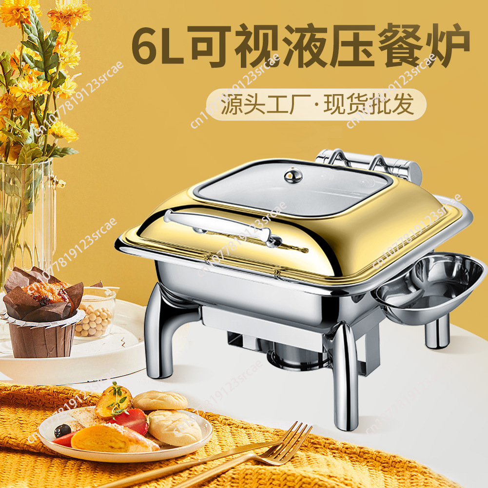 Commercial Kitchen Induction - Premium Commercial Grade Stainless Steel Buffet