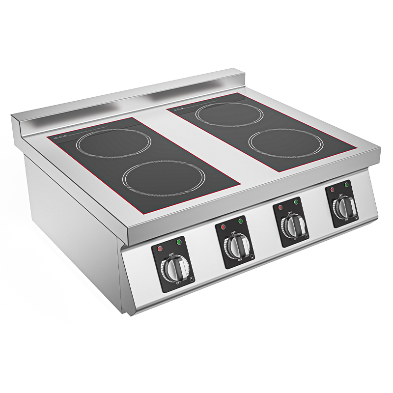 Commercial Kitchen Induction - Commercial Kitchen 4 Burner Induction Cooker