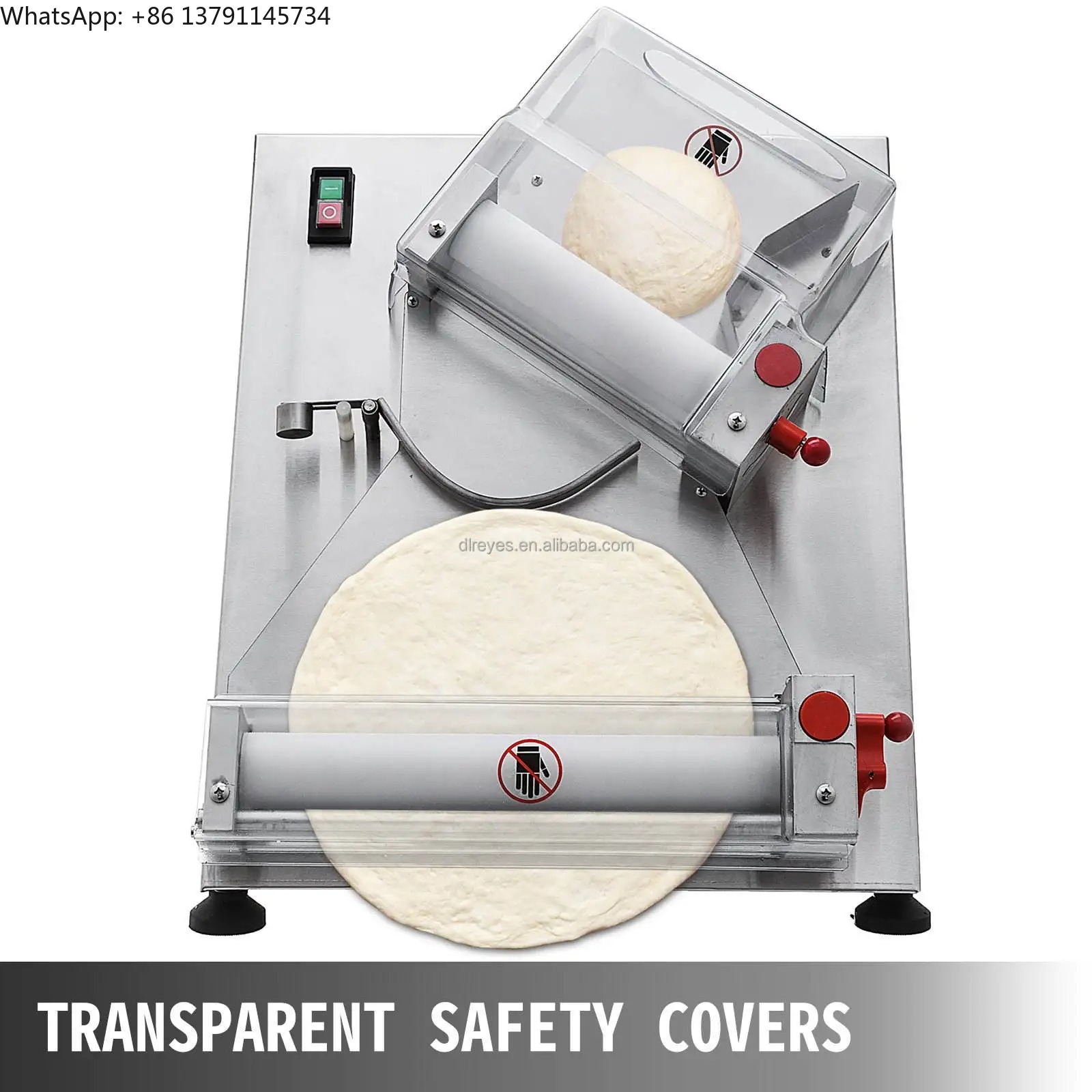 Manual Small Dough Roller Shee - огляд і ціна Pizza Conveyor Oven