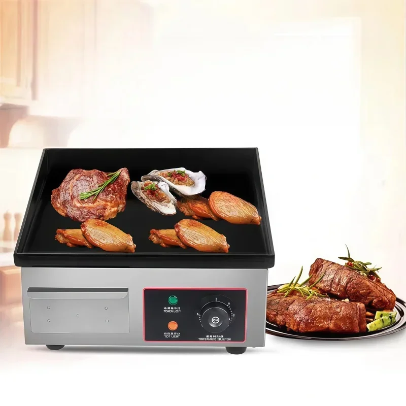 Commercial Mini Electric Gridd - огляд і ціна Electric Griddle Flat Top