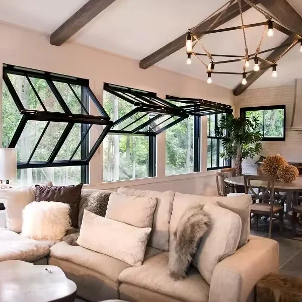 -Aluminum alloy vertical foldi - огляд і ціна Commercial Kitchen Windows