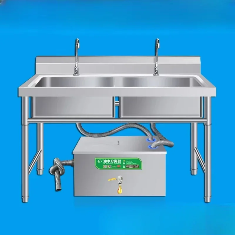 Oil-water separator grease tra - огляд і ціна Commercial Kitchen Oil Filter