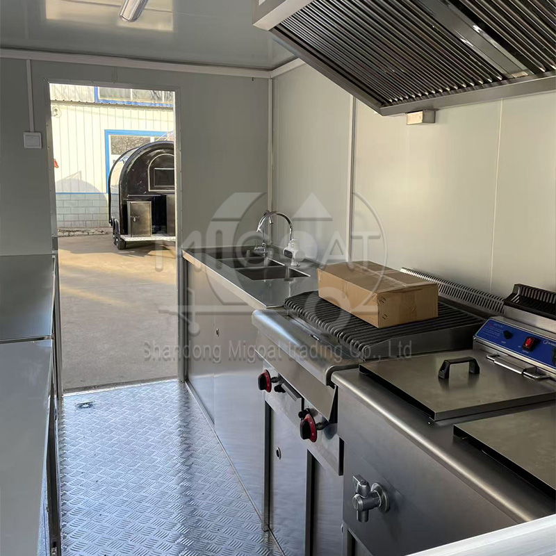 Yellow Black Food Truck Mobile - огляд і ціна Commercial Kitchen Windows