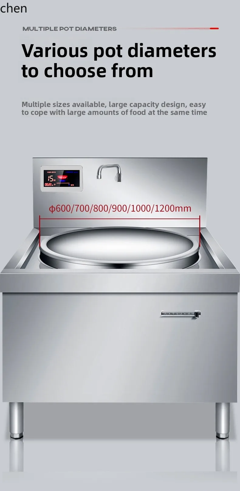 ZML commercial induction cooke - огляд і ціна Commercial Kitchen Induction