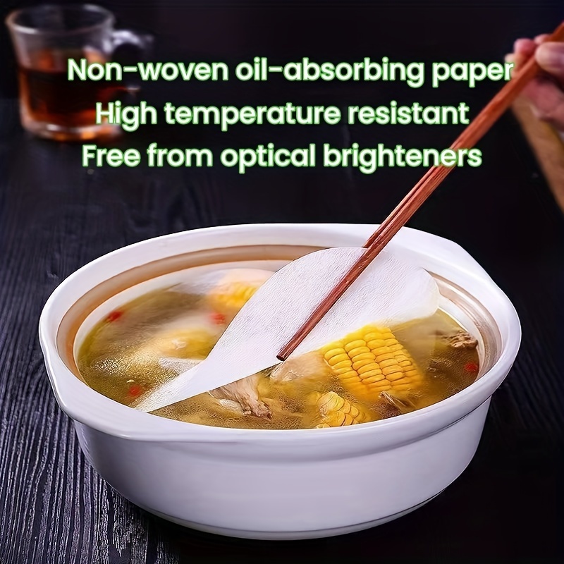 50pcs Oil Absorbing Paper for  - огляд і ціна Commercial Kitchen Oil Filter