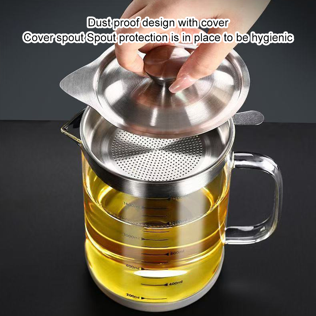 1L/1.5L Glass Oil Filter Kitch - огляд і ціна Commercial Kitchen Oil Filter