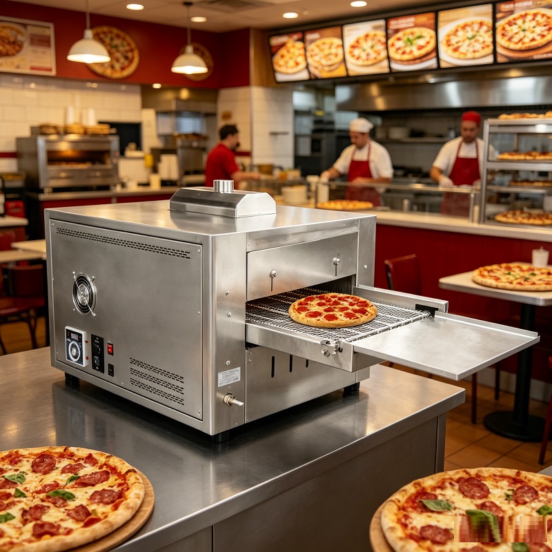 Commercial Gas Pizza Oven with - огляд і ціна Pizza Conveyor Oven