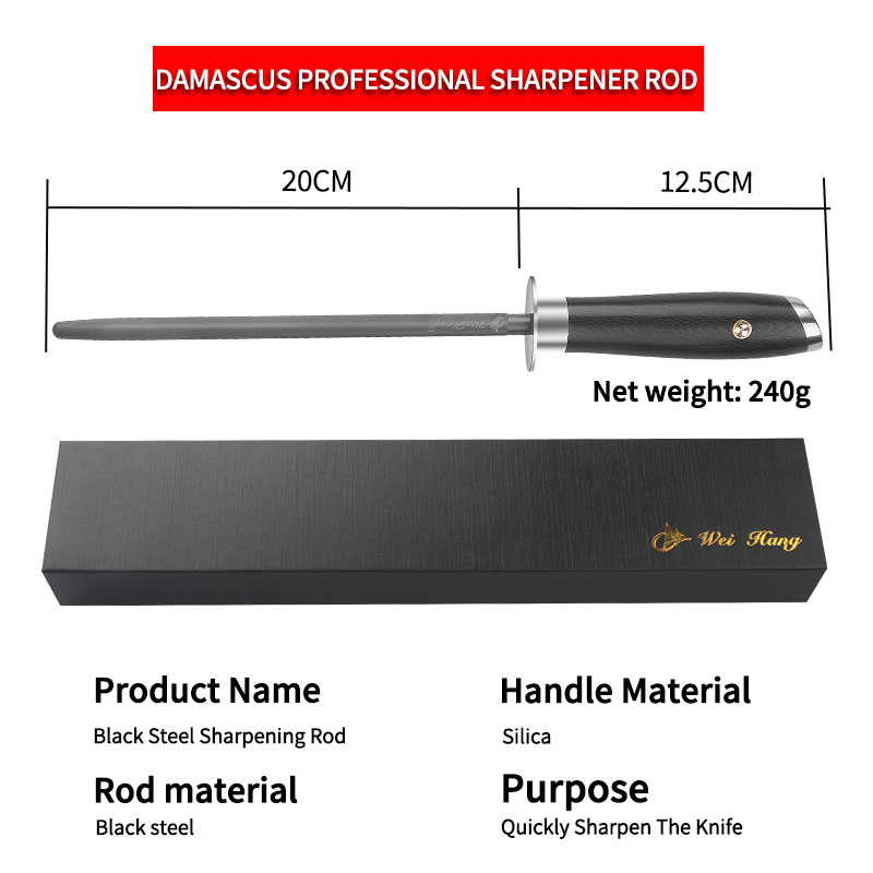 Titanium Sharpening Rod with D - огляд і ціна Commercial Kitchen Knife Sharpener