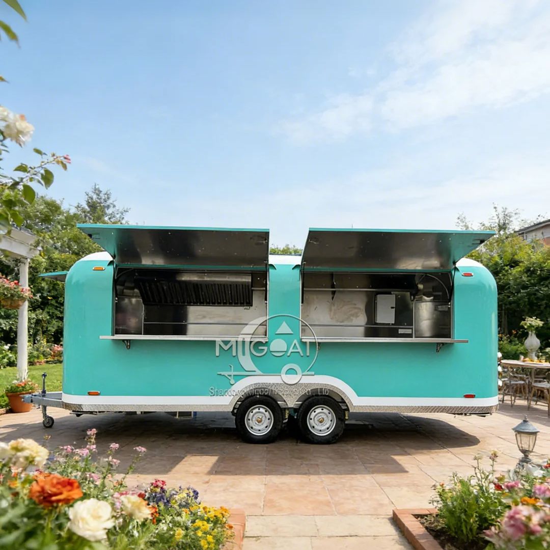 Commercial Mobile Food Trailer - огляд і ціна Commercial Kitchen Windows