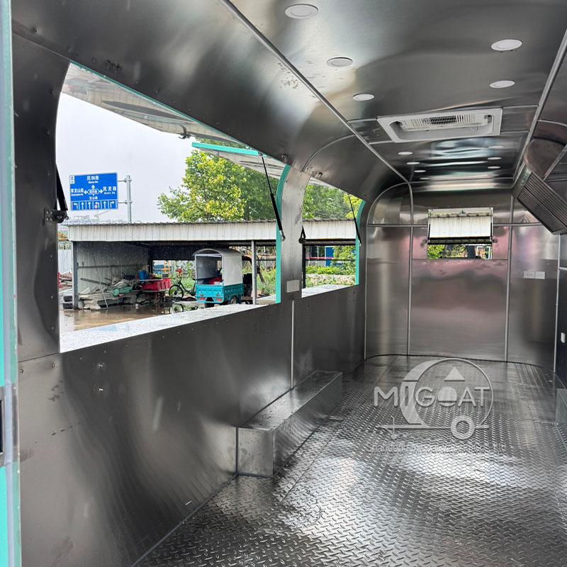 Commercial Mobile Food Trailer - огляд і ціна Commercial Kitchen Windows