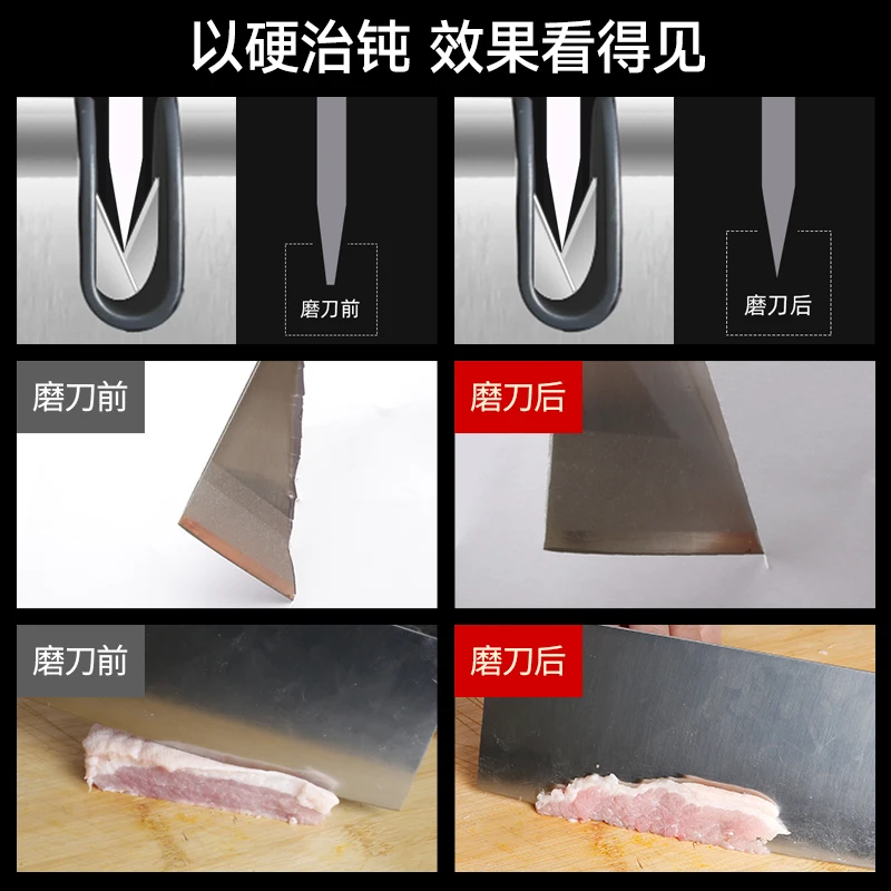 Sharpening stone Household kit - огляд і ціна Commercial Kitchen Knife Sharpener