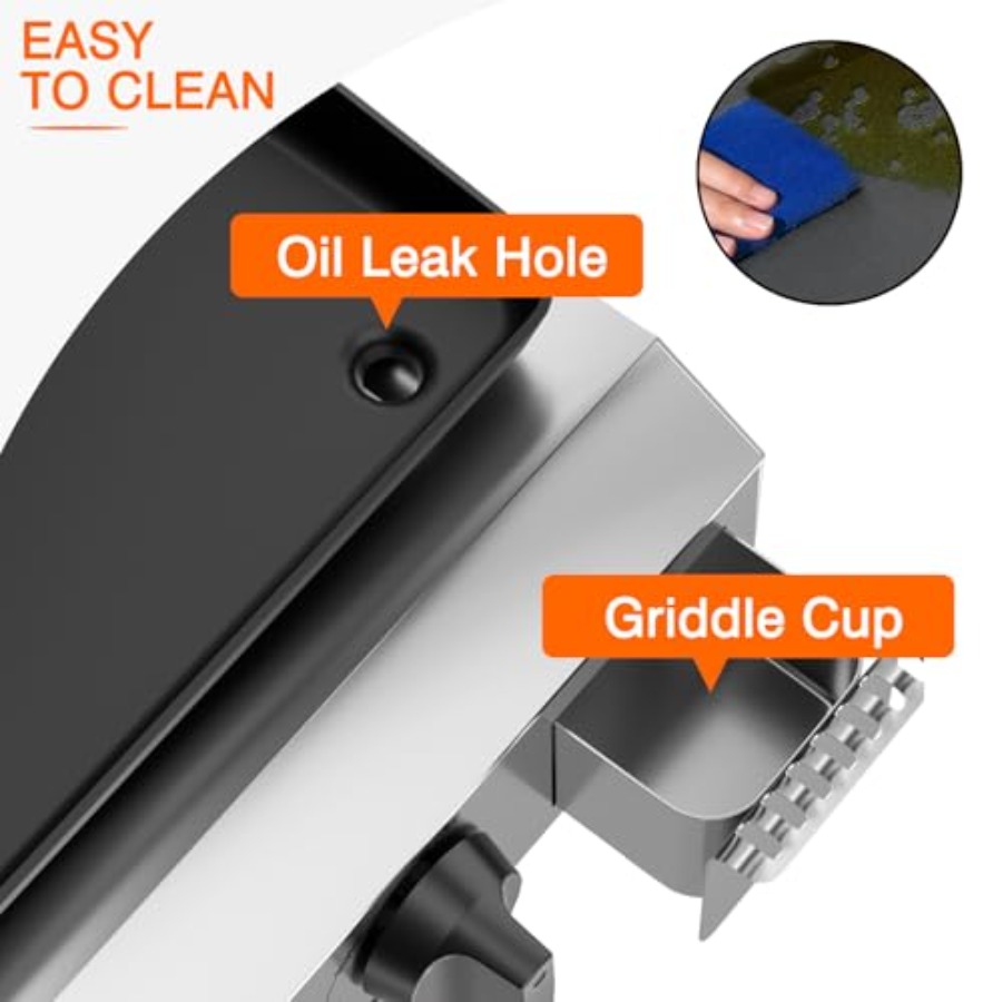 4 Burner Gas Griddle with Lid- - огляд і ціна Electric Griddle Flat Top