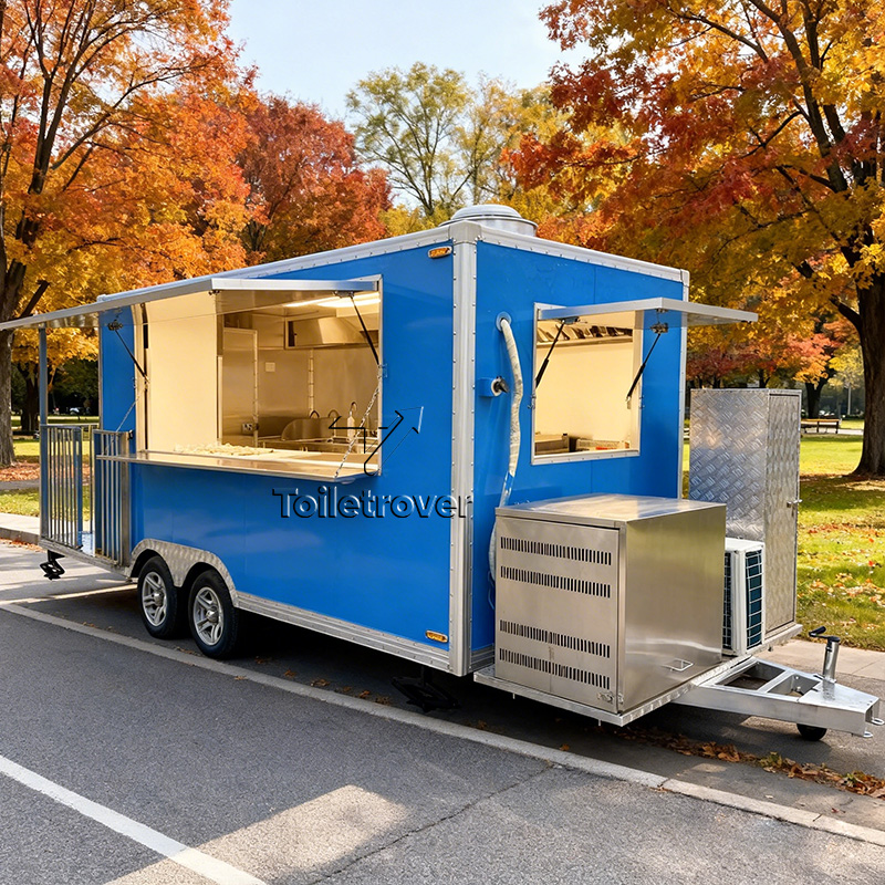 Remorque Food Truck Container  - огляд і ціна Commercial Kitchen Windows