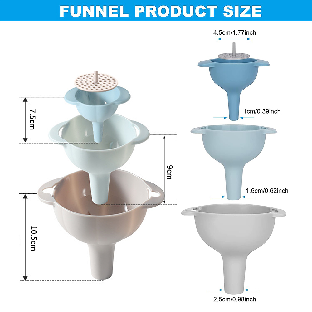 4 in 1 Kitchen Funnels for Fil - огляд і ціна Commercial Kitchen Oil Filter
