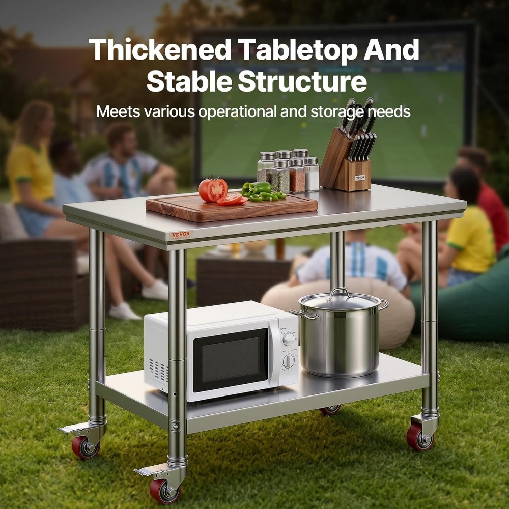 Stainless Steel Work Table 36x - огляд і ціна Commercial Kitchen Images