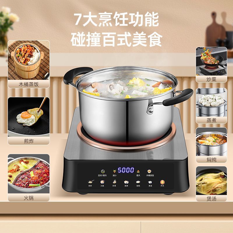 Banqiu 5000W High-Power Induct - огляд і ціна Commercial Kitchen Induction