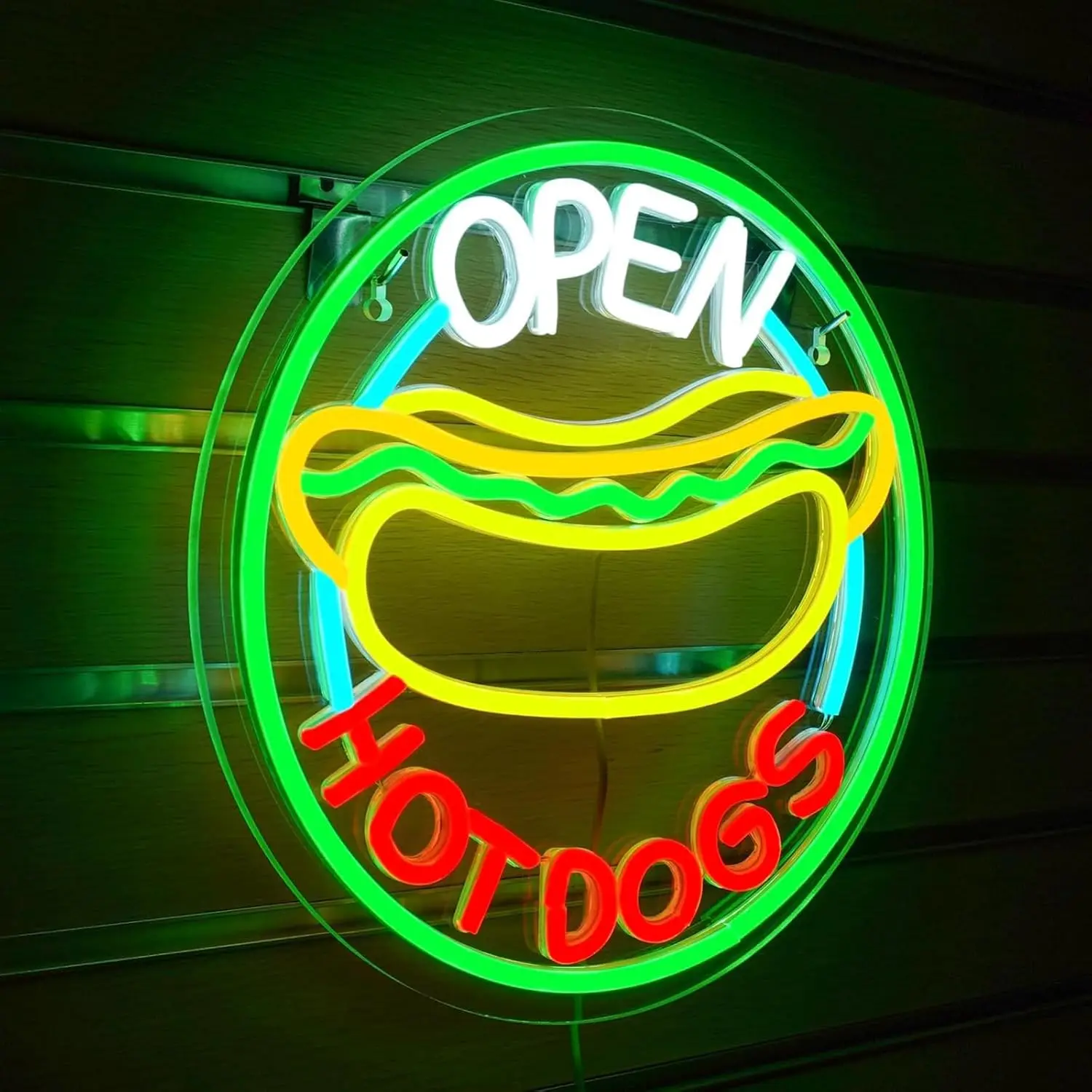 Hot Dog Open LED Neon Sign for - огляд і ціна Commercial Kitchen Windows