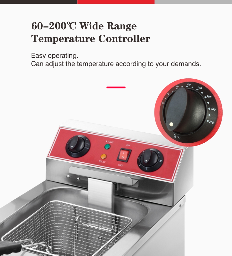 Electric Deep Fryers Commercia - огляд і ціна Commercial Kitchen Induction