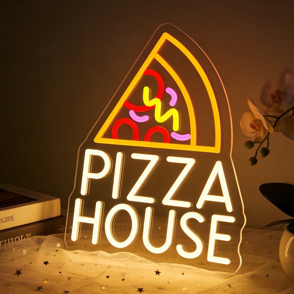 Pizza House Neon Sign USB Dimm - огляд і ціна Commercial Kitchen Windows